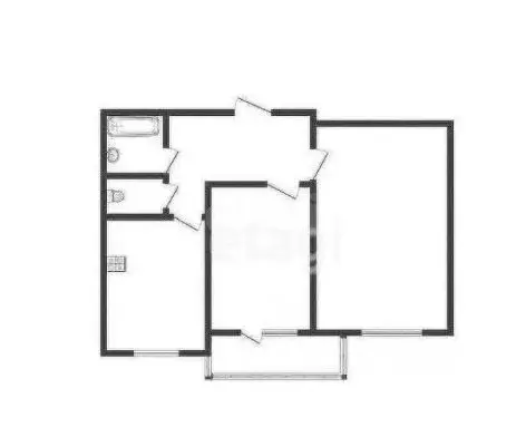 2-к кв. Курская область, Курск ул. Энгельса, 115/3 (63.8 м) - Фото 1