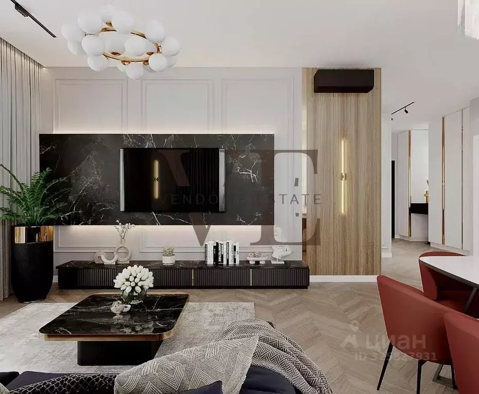 3-к кв. Москва ул. Костикова, 4к1 (120.0 м) - Фото 2