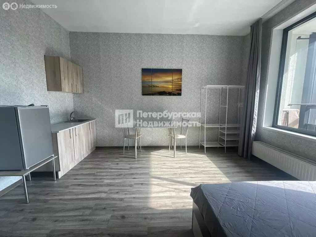 Квартира-студия: Санкт-Петербург, улица Александра Матросова, 1 (28.3 ... - Фото 2