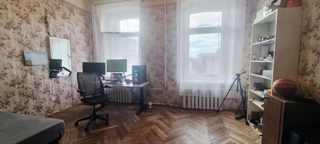 Комната Санкт-Петербург Большая Пушкарская ул., 45 (30.5 м) - Фото 1