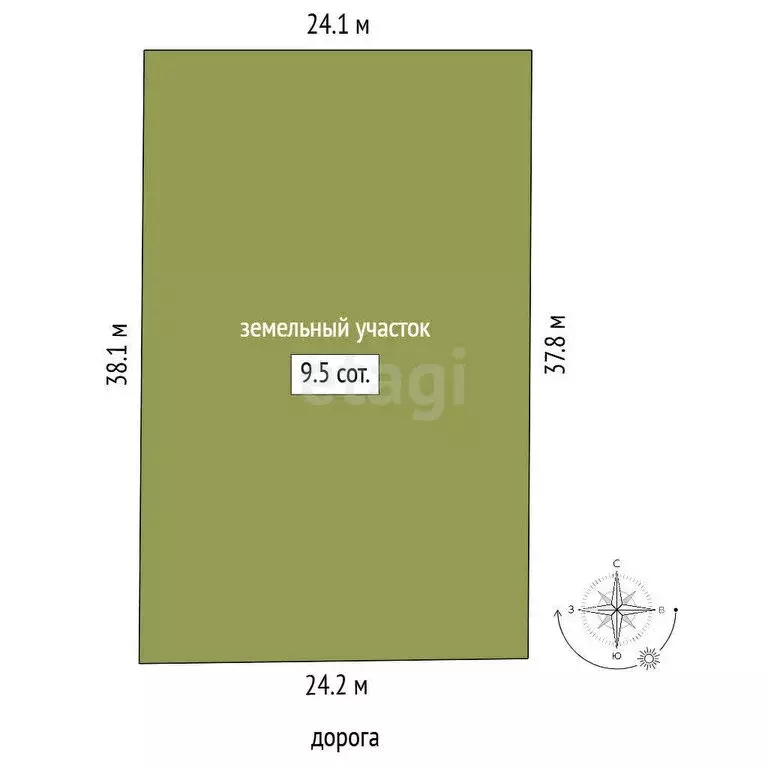 Участок в Заводоуковск, микрорайон Южный, улица Виктории Солодкой ... - Фото 1