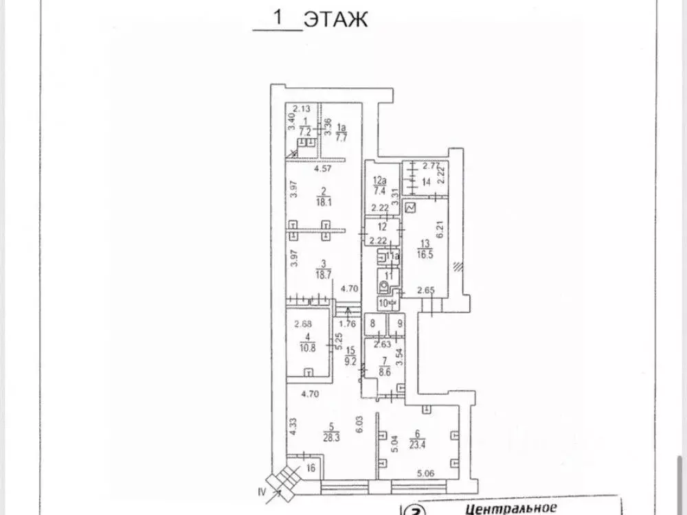 Помещение свободного назначения в Москва Милютинский пер., 19/4С2 (90 ... - Фото 2