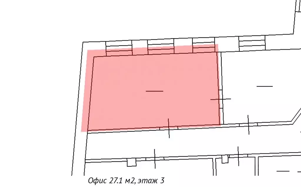Офис в Санкт-Петербург Дегтярная ул., 5-7 (27 м) - Фото 1