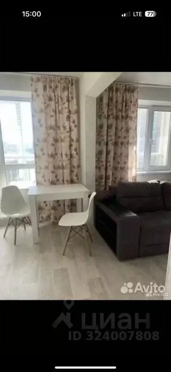 1-к кв. Курганская область, Курган Заозерный жилрайон, 7-й мкр, 1А ... - Фото 1