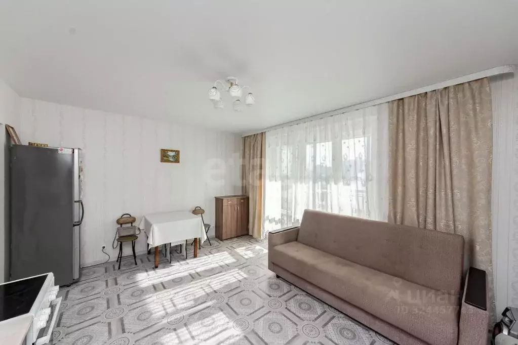 Студия Тюменская область, Тюмень ул. Константина Посьета, 16 (26.6 м) - Фото 1