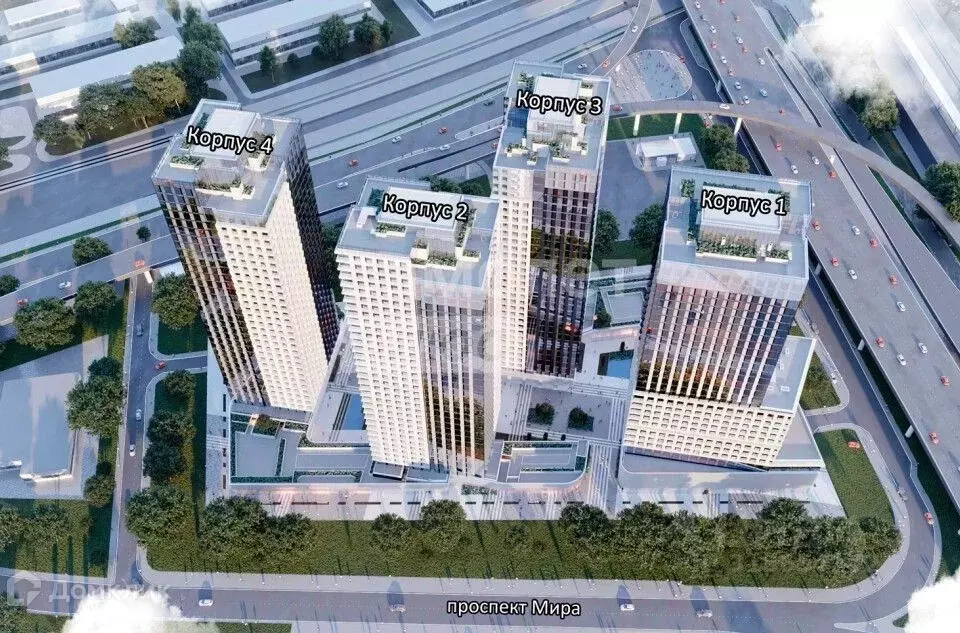 Студия Москва просп. Мира, 222/2 (24.0 м) - Фото 0