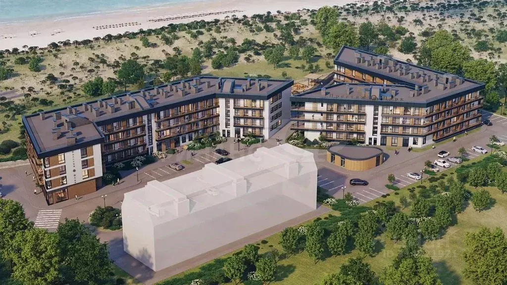 Студия Калининградская область, Балтийск  (36.48 м) - Фото 1