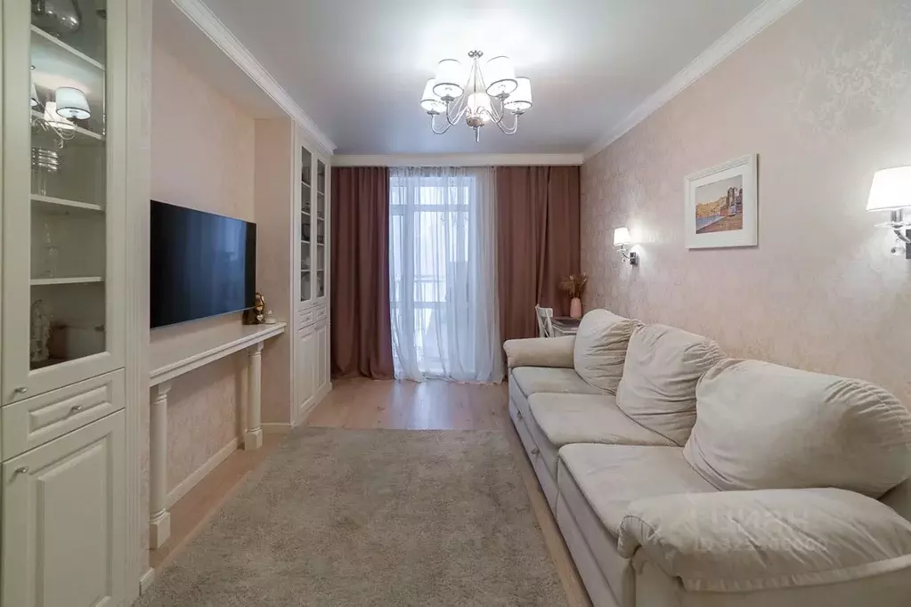 2-к кв. Санкт-Петербург просп. Маршала Блюхера, 8к1 (53.8 м) - Фото 2