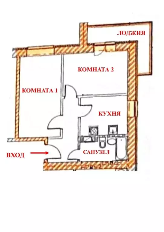 2-комнатная квартира: Челябинск, улица Профессора Благих, 65 (44.8 м) - Фото 1