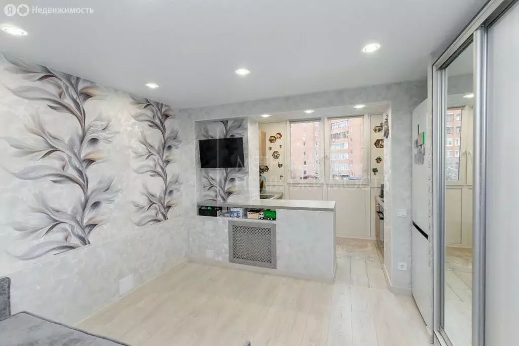 Квартира-студия: Тюмень, Олимпийская улица, 12 (21 м) - Фото 2