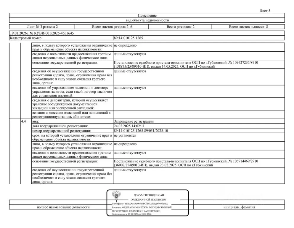 Помещение свободного назначения в Ямало-Ненецкий АО, Губкинский  (22 ... - Фото 1