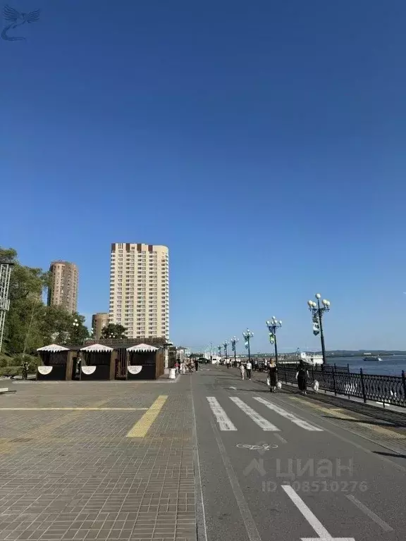 1-к кв. Хабаровский край, Хабаровск Набережная ул., 27 (42.3 м) - Фото 1