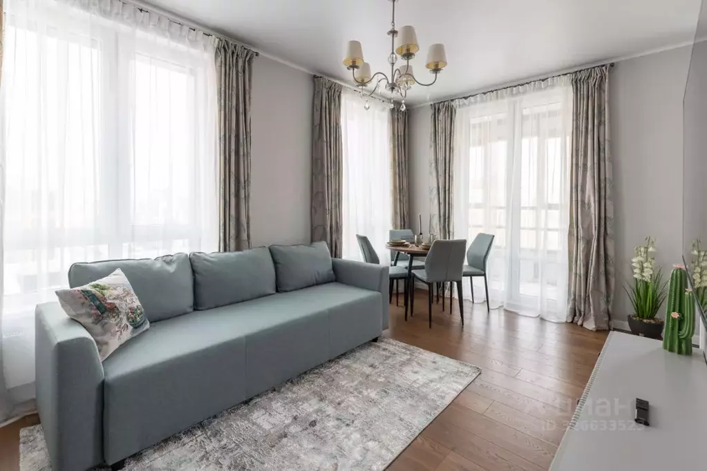 2-к кв. Санкт-Петербург Комендантский просп., 58к1 (59.0 м) - Фото 1