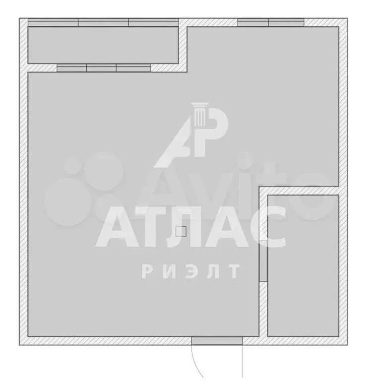 1-к. квартира, 32 м, 5/8 эт. - Фото 1