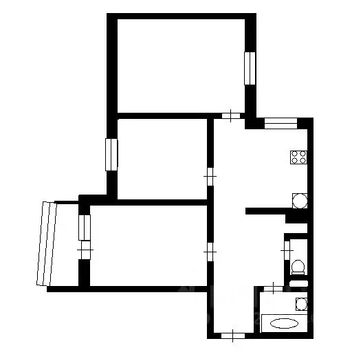 3-к кв. Москва Рождественская ул., 4 (85.0 м) - Фото 1