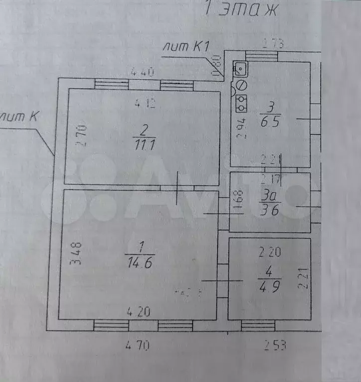 Дом 100 м на участке 4,5 сот. - Фото 1