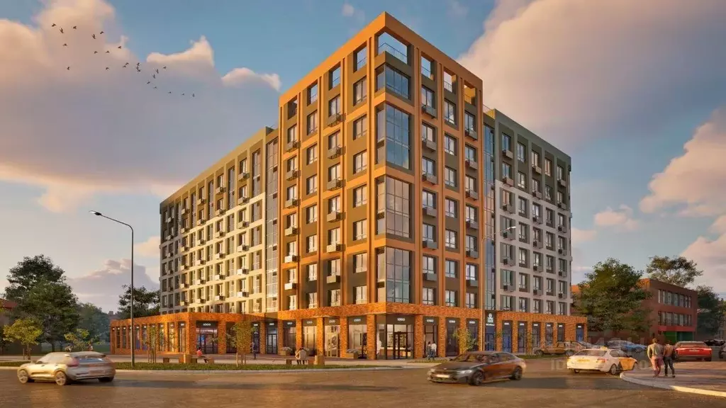 1-к кв. Пермский край, Пермь ул. Писарева, 8 (31.39 м) - Фото 2