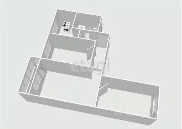 3-к кв. Сахалинская область, Анива ул. Дьяконова (58.3 м) - Фото 2