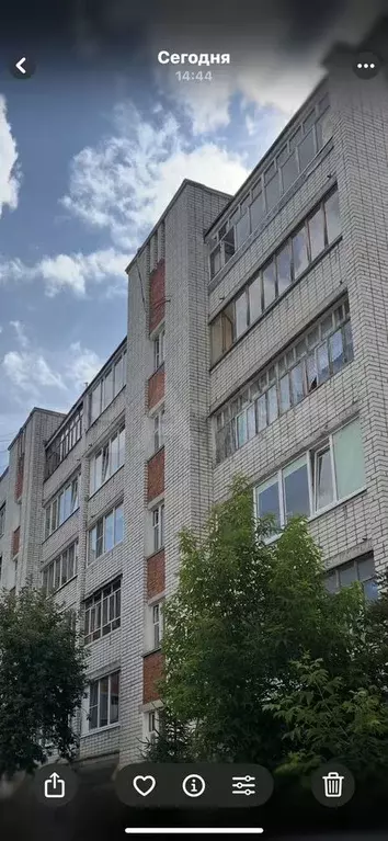 1-к. квартира, 32,5 м, 3/5 эт. - Фото 1