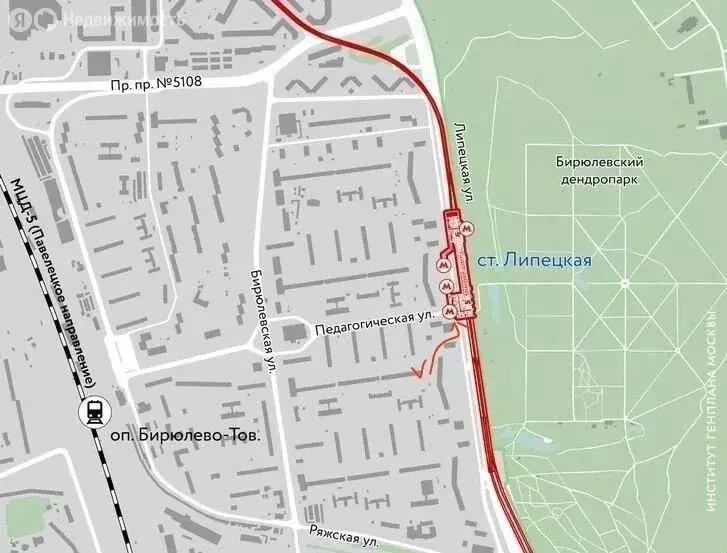 3-комнатная квартира: Москва, Бирюлёвская улица, 21к3 (51 м) - Фото 2