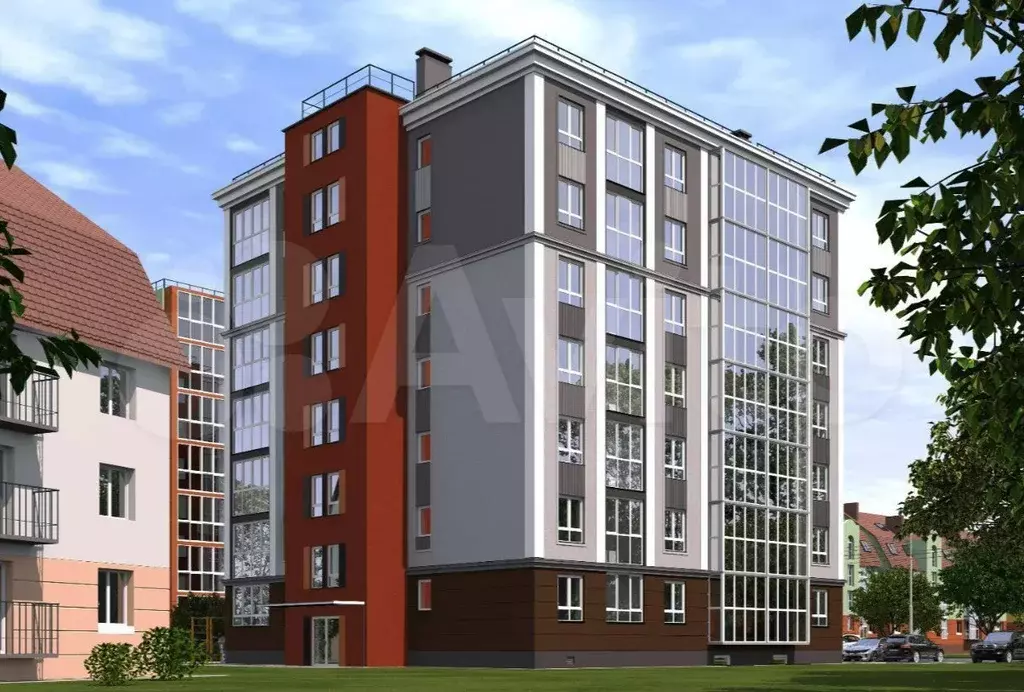 4-к. квартира, 35,9 м, 2/7 эт. - Фото 0