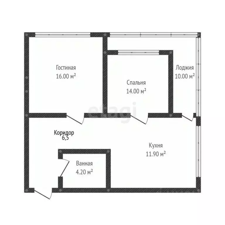 2-к кв. Краснодарский край, Новороссийск ул. Лейтенанта Шмидта, 17 ... - Фото 2