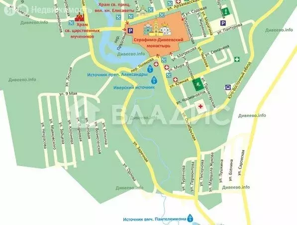 Участок в село Дивеево, улица Некрасова (8 м) - Фото 1