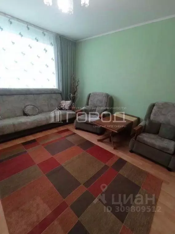 3-к кв. Хакасия, Абакан ул. Щетинкина, 63 (62.0 м) - Фото 1