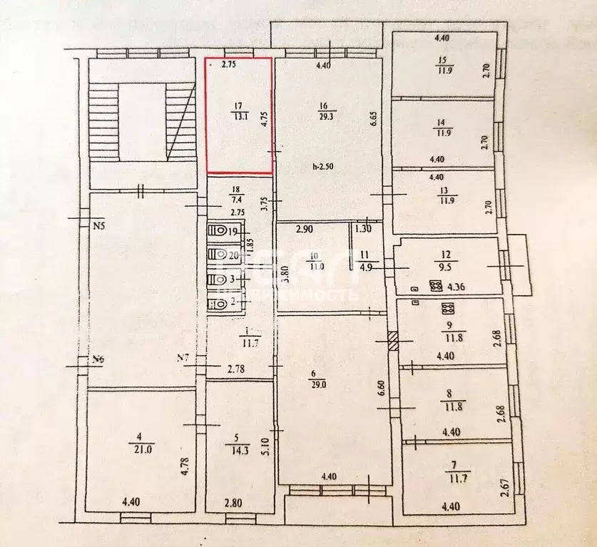 Комната Ленинградская область, Гатчина ул. Рощинская, 3к2 (13.1 м) - Фото 2