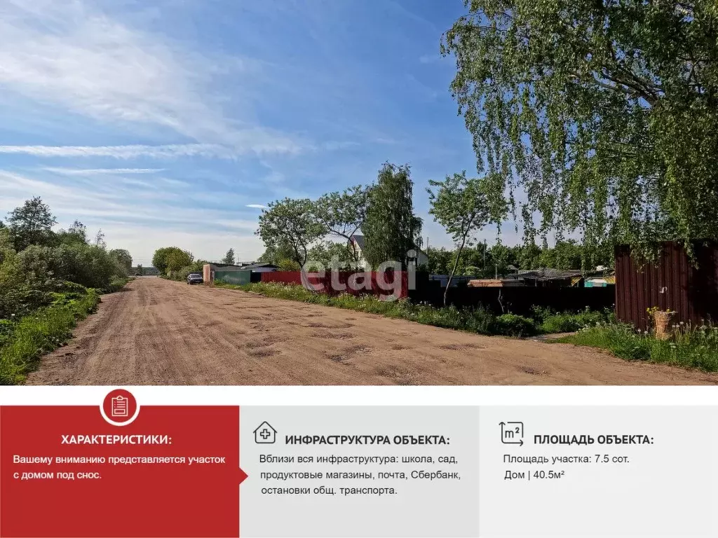 Купить Участок Деревня Кузнечиха Нижний Новгород