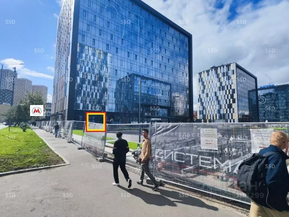 Торговая площадь в Москва Огородный проезд, 16/1с3 (132 м) - Фото 0