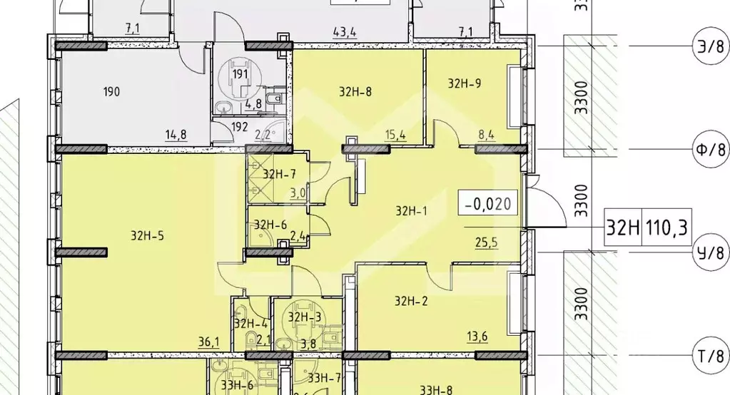Помещение свободного назначения в Москва 2-й этап тер., Лучи жилой ... - Фото 2
