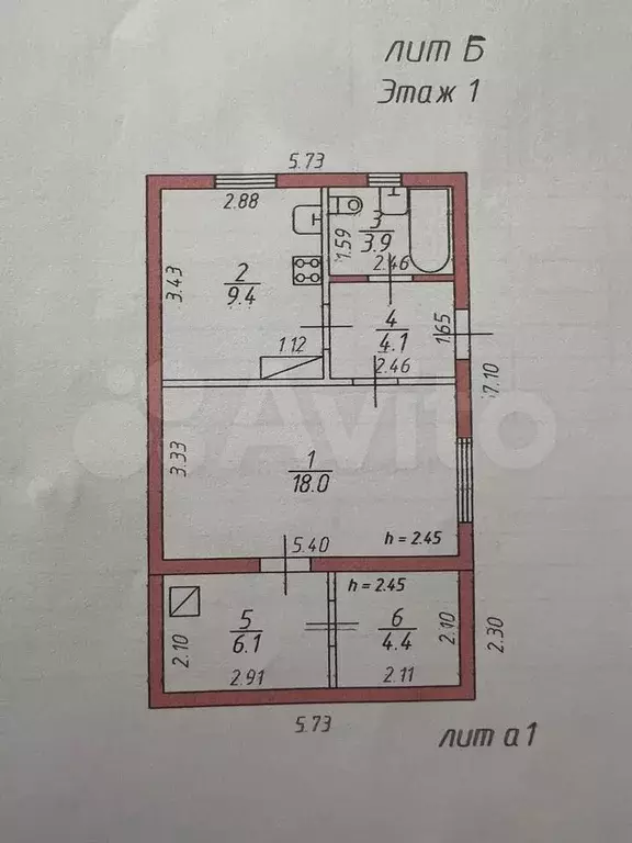 Дача 48 м на участке 5 сот. - Фото 0