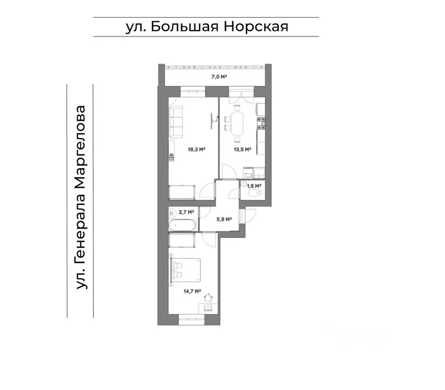 2-к кв. Ярославская область, Ярославль Северный жилрайон, 15-й мкр, ... - Фото 0