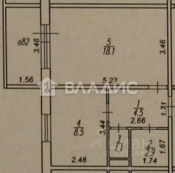 1-к кв. Рязанская область, Рязань Быстрецкая ул., 19 (40.0 м) - Фото 1