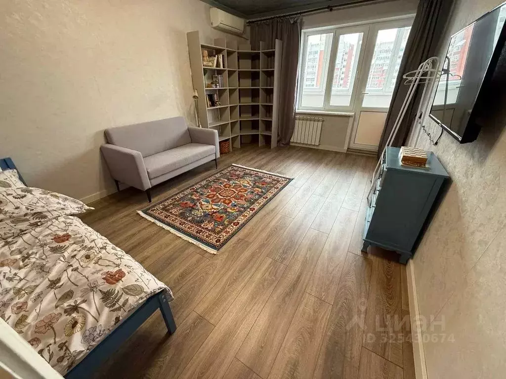 1-к кв. Татарстан, Казань ул. Юлиуса Фучика, 69 (34.0 м) - Фото 1