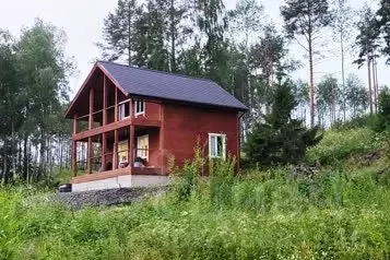 Дом в Карелия, Кондопожский район, Кончезерское с/пос, д. Западное ... - Фото 0