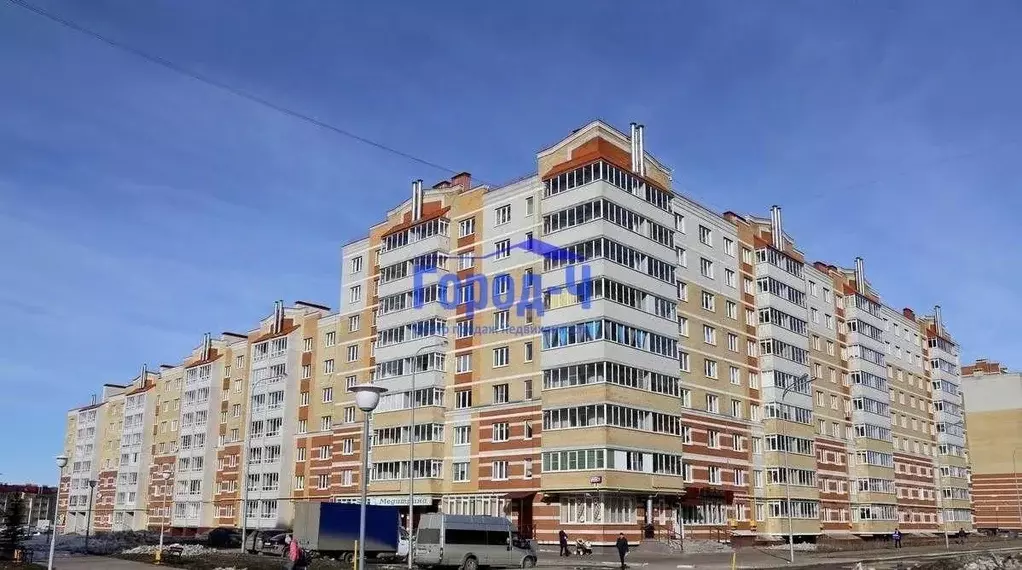 1-к кв. Чувашия, Чебоксары Новый Город мкр, ул. Новогородская, 24 ... - Фото 1
