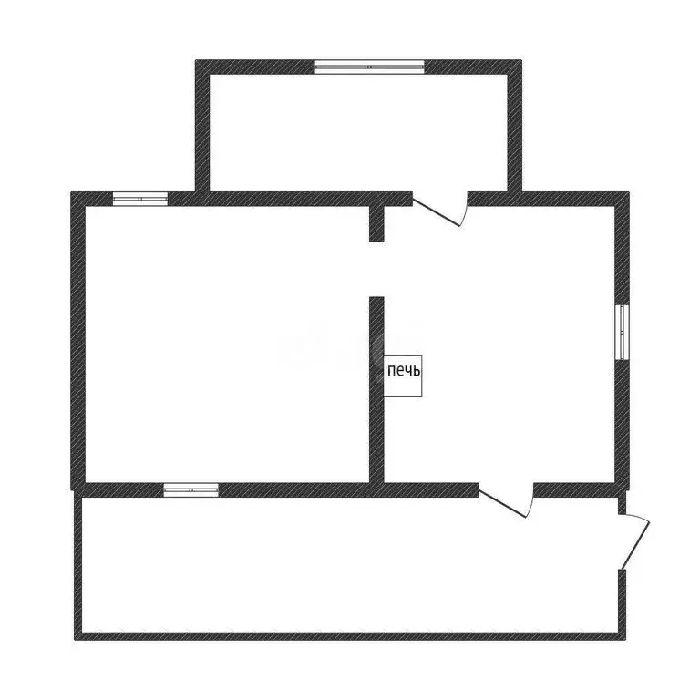 Дом в Первомайский район, посёлок Покровка, некоммерческое ... - Фото 1