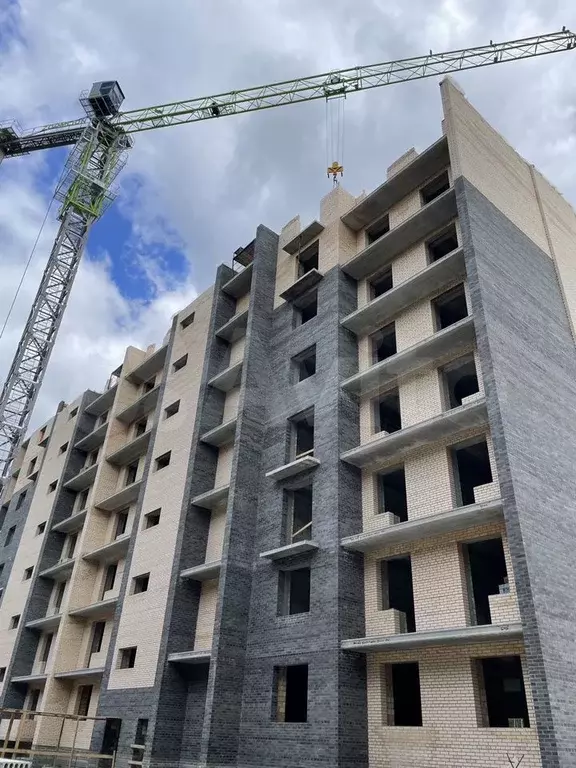1-к. квартира, 43,9 м, 8/9 эт. - Фото 0