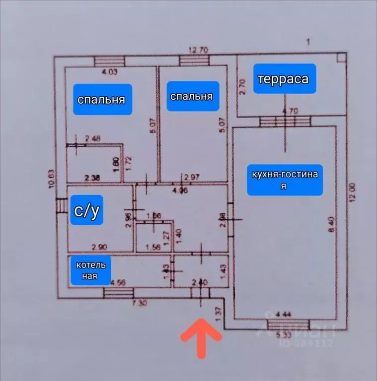 Дом в Астраханская область, Приволжский район, с. Началово ул. ... - Фото 2