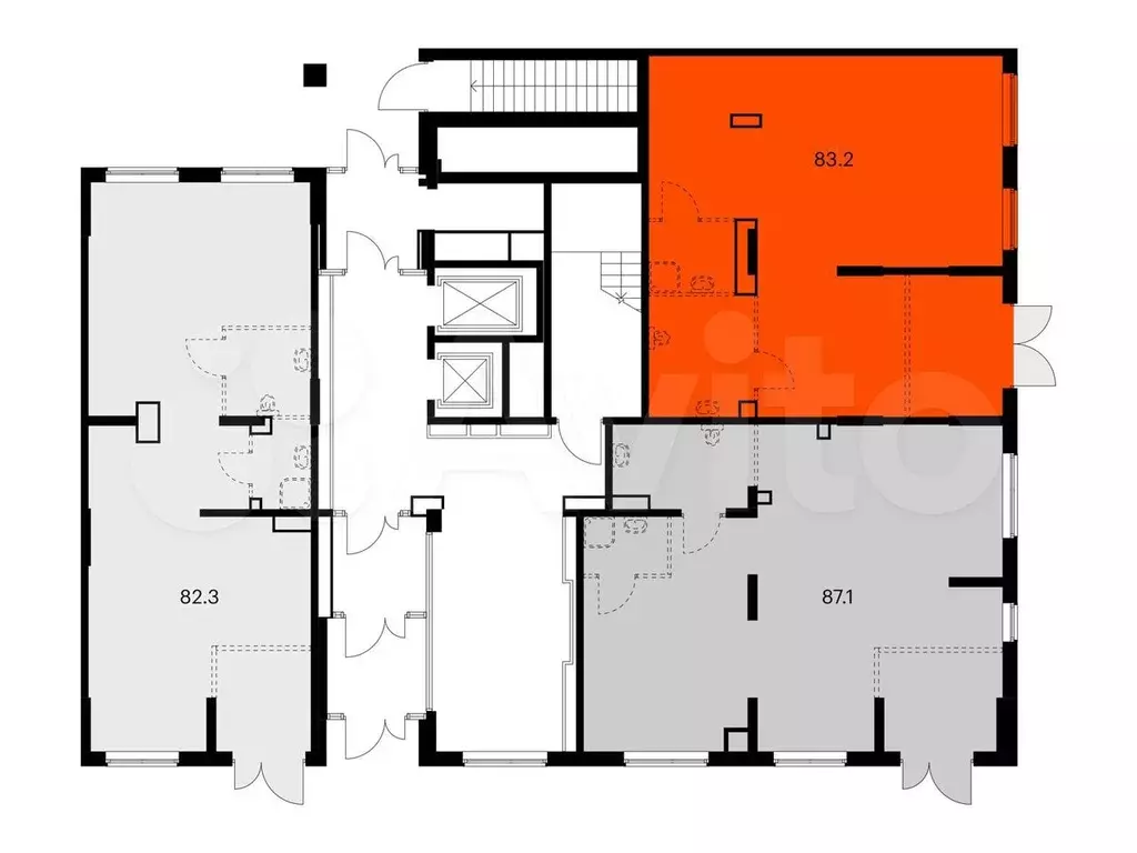 Продам помещение свободного назначения, 83.2 м - Фото 1