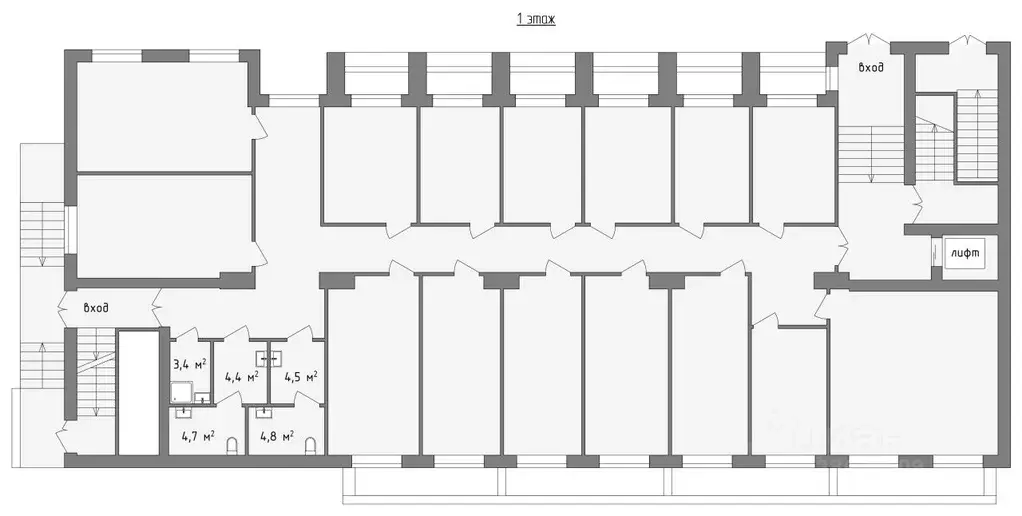 Офис в Свердловская область, Екатеринбург ул. Розы Люксембург, 67Б ... - Фото 2