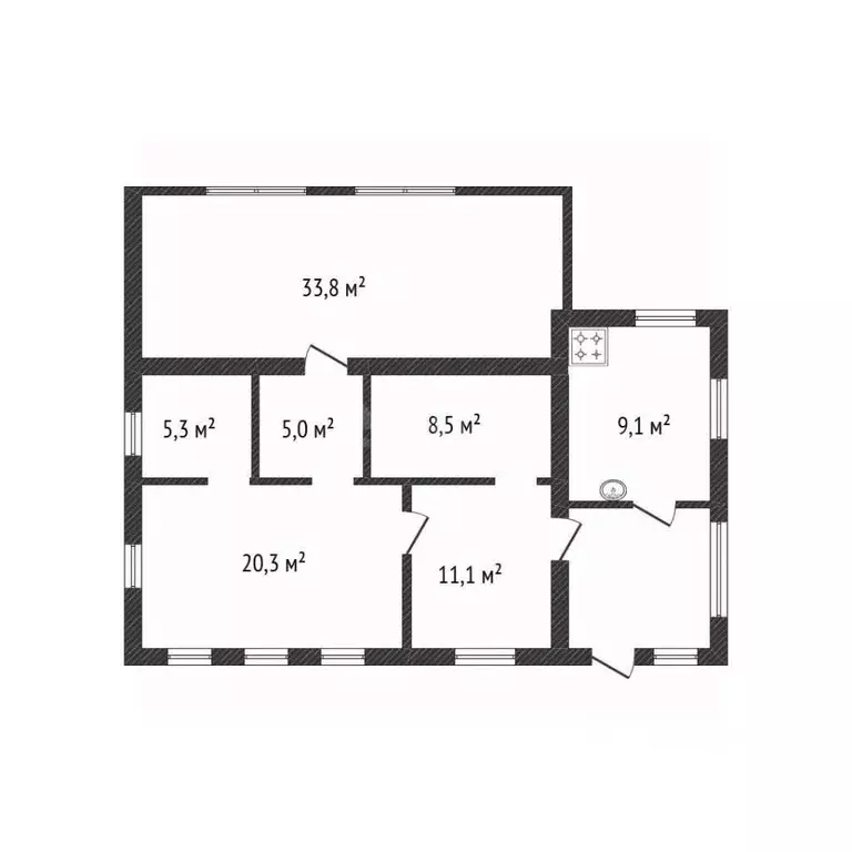 Дом в Брянская область, Брянский район, Супоневское с/пос, с. Супонево ... - Фото 1