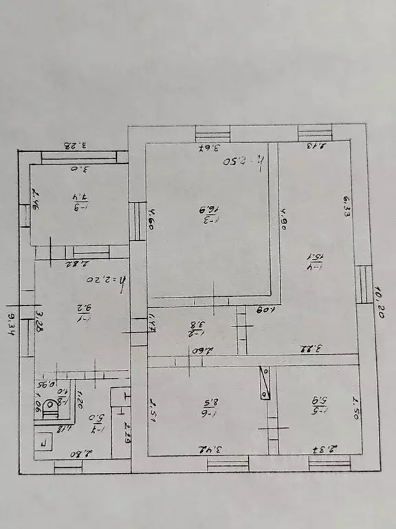 Дом в Крым, Джанкойский район, с. Маслово ул. Ломоносова, 4 (73 м) - Фото 1