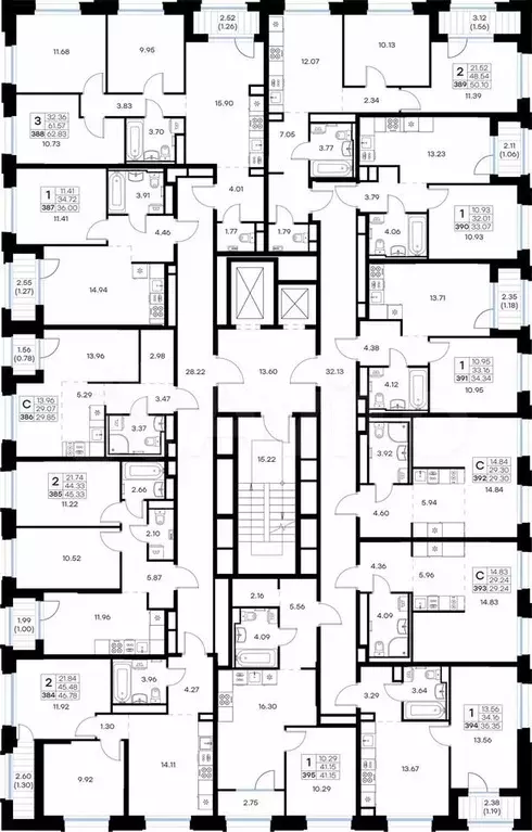Квартира-студия, 29,2 м, 14/16 эт. - Фото 1