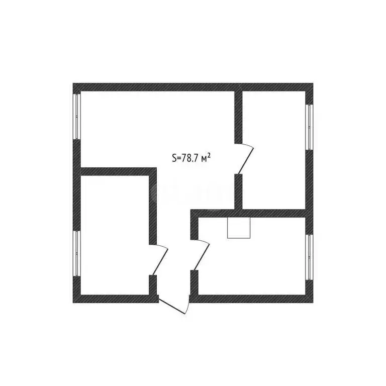 Дом в село Стан-Бехтемир, Колхозная улица (78.7 м) - Фото 1