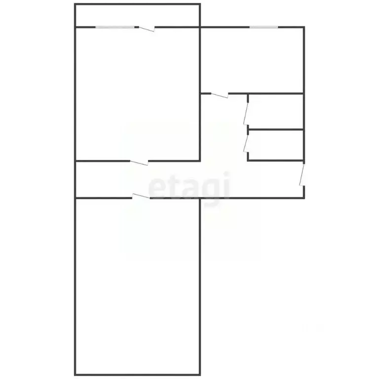 2-к кв. Курская область, Курск ул. Менделеева, 71 (47.5 м) - Фото 1