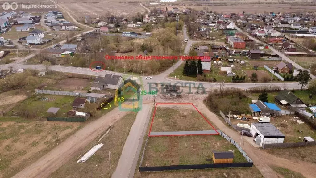 Участок в Аннинское городское поселение, деревня Иннолово, Весовой ... - Фото 2