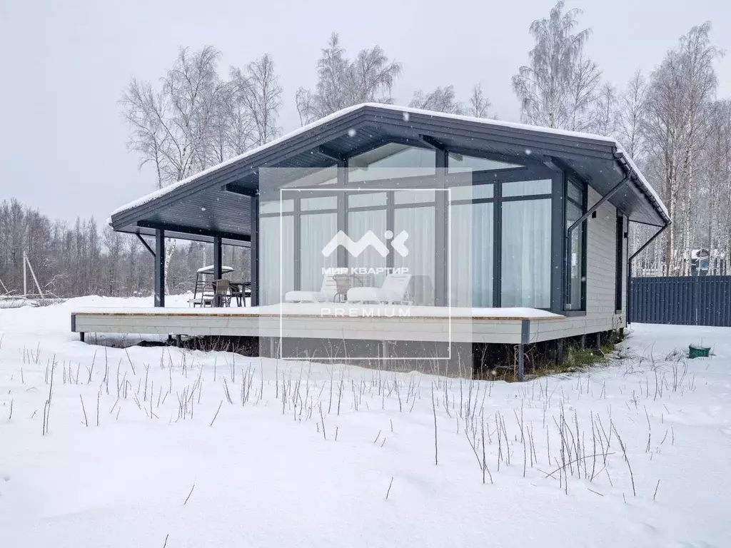 Дом в Ленинградская область, Выборгский район, Полянское с/пос, пос. ... - Фото 1